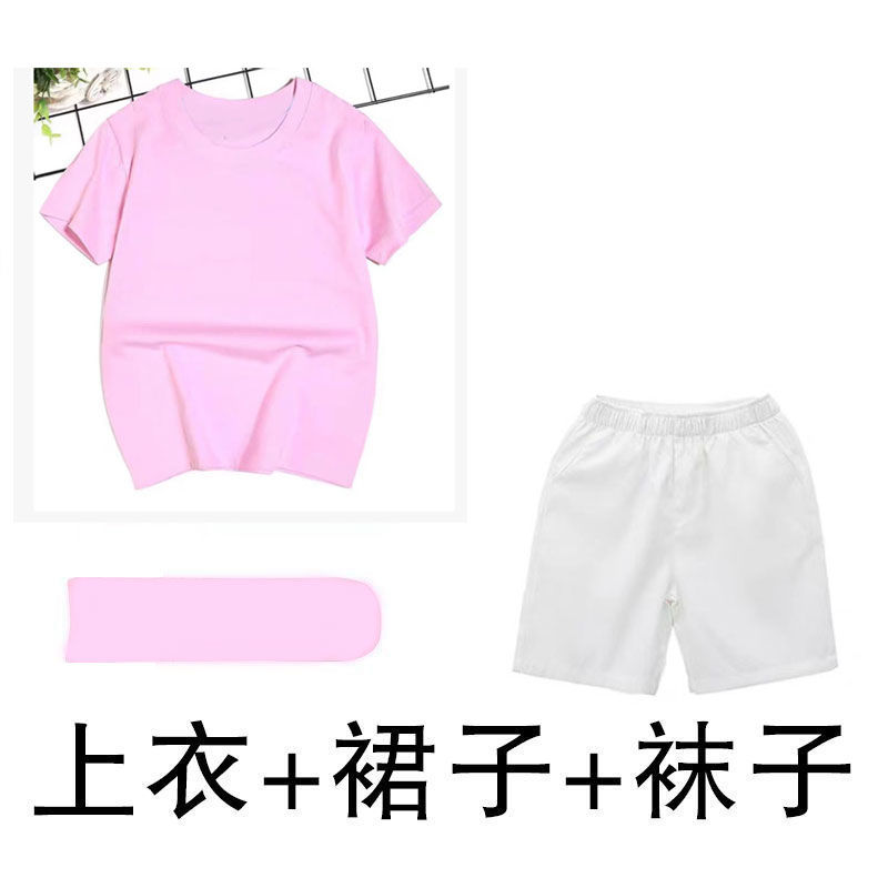 六一儿童演出服装幼儿园班服大合唱毕业照T恤小学生啦啦队表演服 - 图3