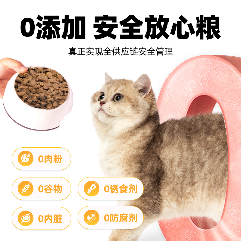 微粮烘焙猫粮75度恒温非膨化低温烘焙无谷猫粮试吃2kg鲜肉烘焙粮 - 图1