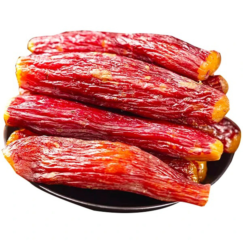 农家自制红瑶密薯带皮红薯干500g