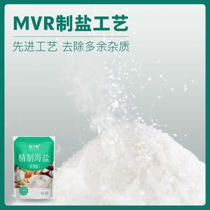商超款桔子树精制海盐400g未加碘食盐未添加抗结剂家用调味无碘