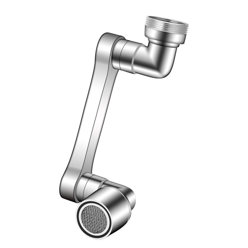 机械臂万向水龙头防溅水起泡器洗脸盆延伸器可旋转接头摇臂套厨房