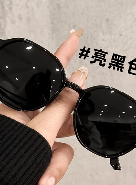超轻茶色近视墨镜女款可配带度数UV400防晒防紫外线偏光太阳眼镜