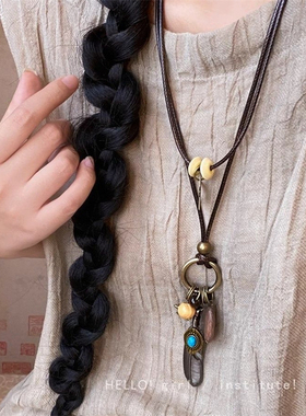 波西米亚古铜项链|超1万次加购