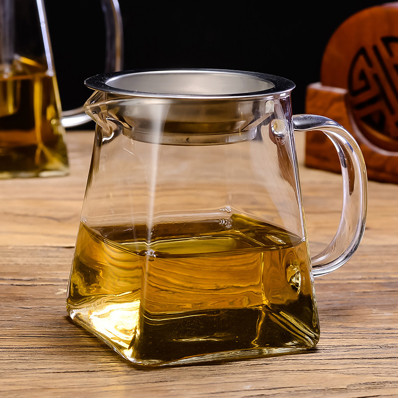 茶海带公道杯茶漏套装加厚玻璃公杯耐热玻璃过滤网分茶器茶道配件,淘宝优惠券,粉丝福利购,淘宝优惠卷