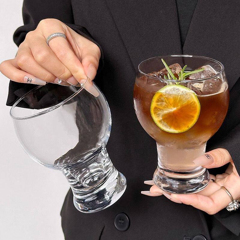 高级玻璃果汁套装家用大容量创意高档无铅玻璃杯果汁年轻人 高级玻璃果汁套装家用大容量创意高档无铅玻璃杯果汁年轻人