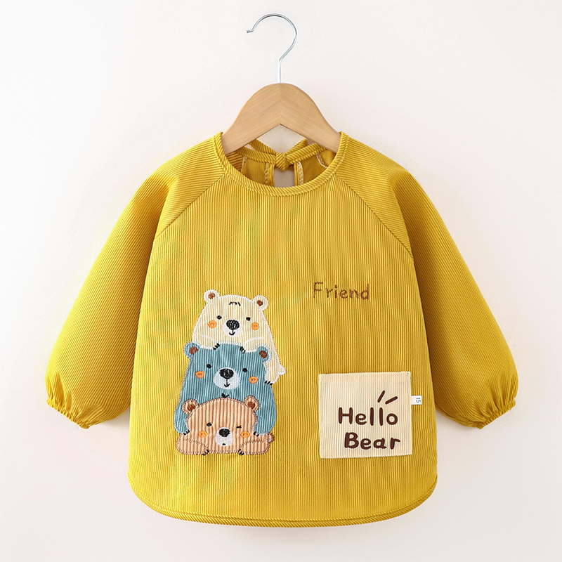 宝宝罩衣防水防脏儿童秋冬季女男宝反穿衣围兜吃饭衣外穿婴儿围裙,淘宝优惠券,粉丝福利购,淘宝优惠卷