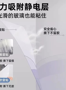 防窥磨砂玻璃贴纸卫生间保护隐私