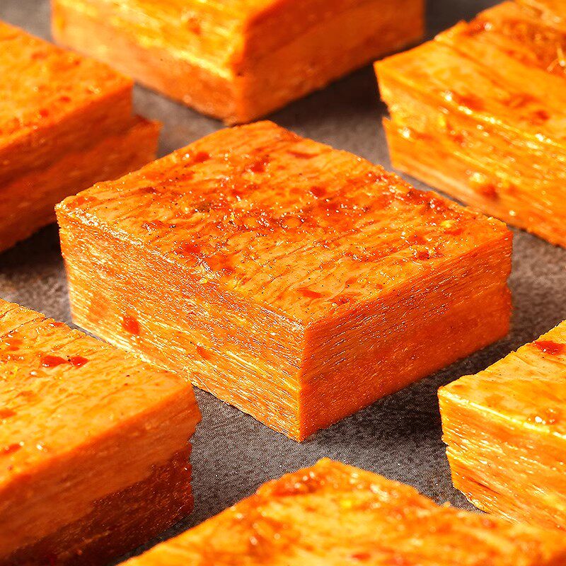 麦小呆9号素肉手撕牛排追剧休闲零食网红辣味小吃豆干旗舰店同款