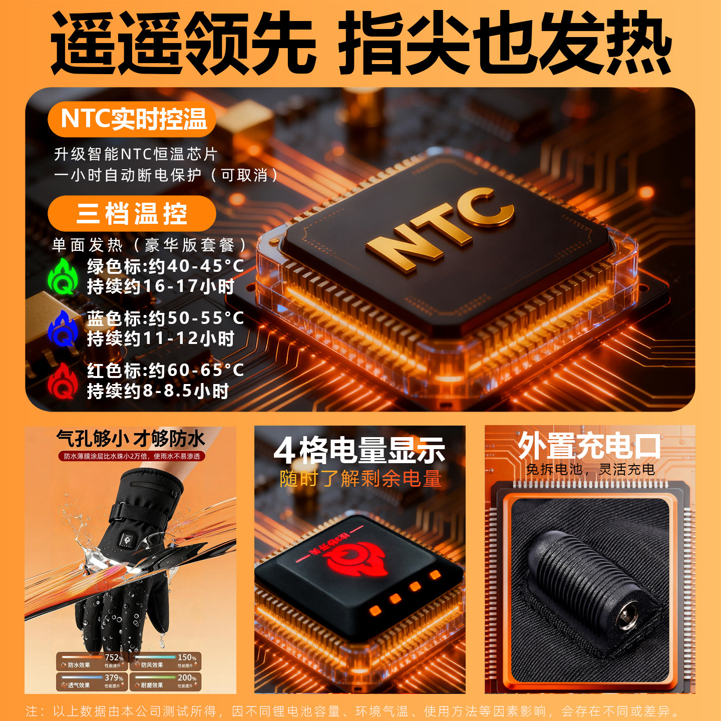 新款电加热手套充电发热男女冬季电动车骑行防寒暖手神器电热防水,淘宝优惠券,粉丝福利购,淘宝优惠卷