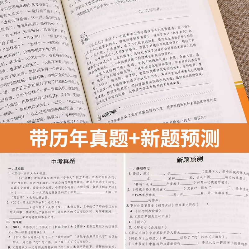 任选】全12册朝花夕拾红星照耀中国海底两万里昆虫记艾青诗选正版无删减完整版初中七八九年级上下册必读课外经典文学名著阅读书籍 - 图2