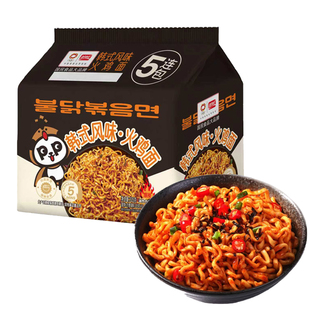 盼盼韩式风味火鸡面5包袋