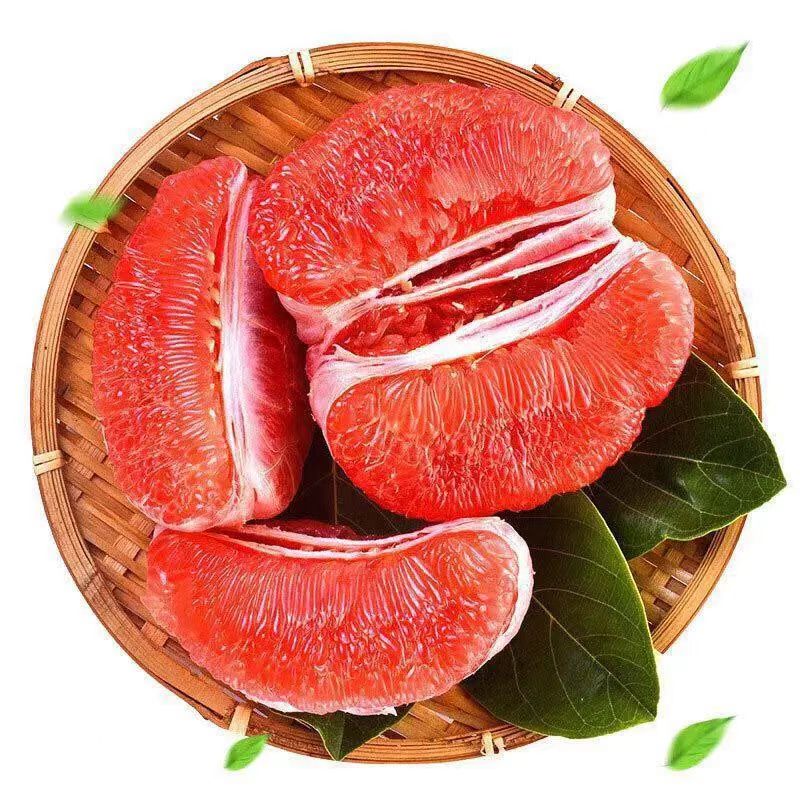 福建正宗红心蜜柚平和琯溪当季新鲜水果红肉柚子皮薄多汁整箱批发