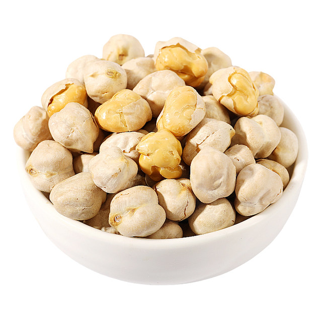 Wangkou Street Ready-to-Eat Chickpeas Cooked Canned Dry-fried Crispy Nuts Roasted Seeds Snacks Snacks Original Flavor Satisfies Cravings and Healthy