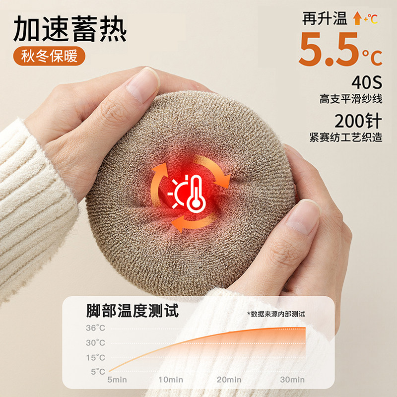 过膝袜子女长筒袜秋冬新疆棉加绒加厚小腿袜冬季长腿纯色护膝袜套,淘宝优惠券,粉丝福利购,淘宝优惠卷