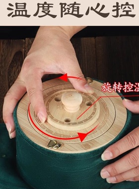 新款艾灸盒肚子腹部艾灸器具大全通用无烟多功能艾灸盒室内家用