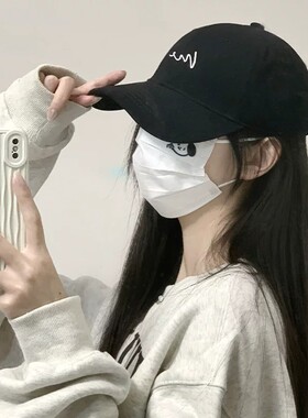 春秋百搭显脸小宽檐棒球帽