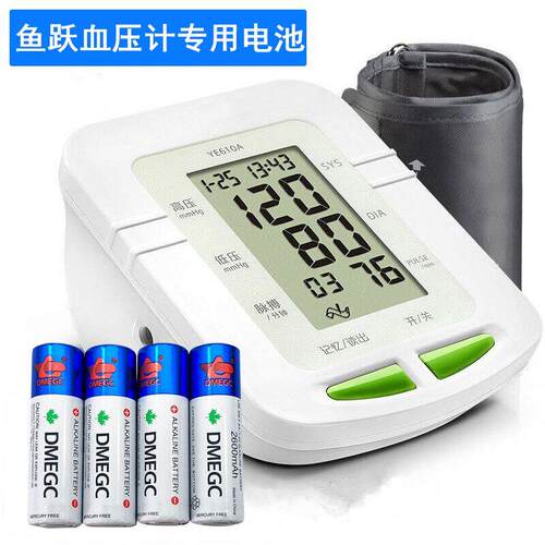 DMEGC碱性电池5号指纹锁智能门锁鱼跃电子血压计原装7号碱性电池 - 图2