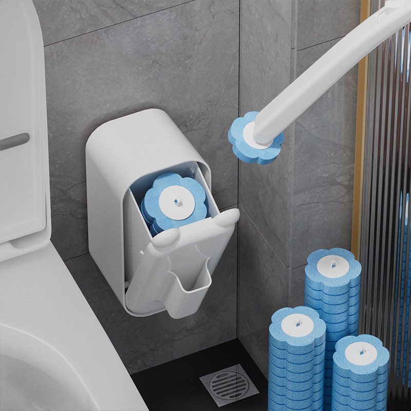 Disposable toilet brush set cleaning brush toilet brush