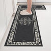 Mat geometric light luxury 3D printed home carpet quick-drying kitchen stain-resistant floor mat technology cloth gym light luxury