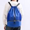 Basketball bag, swimming bag, wet and dry separation, women's storage bag, sports backpack, backpack, men's polyester school bag, football waterproof