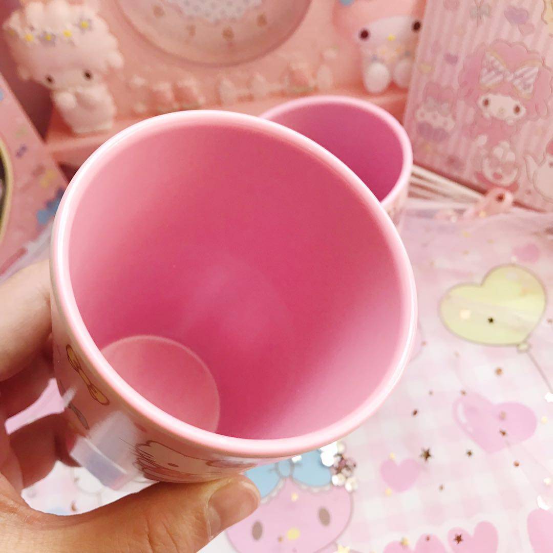 可爱卡通hellokitty漱口杯牙刷杯水杯牛奶杯密胺杯 刷牙杯 闺蜜杯,淘宝优惠券,粉丝福利购,淘宝优惠卷