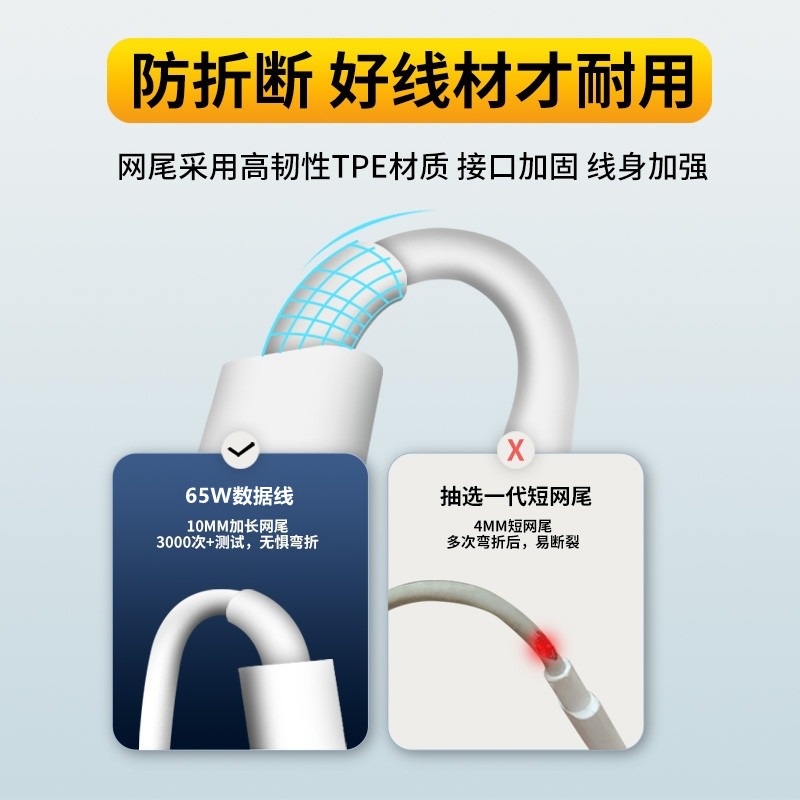 适用oppo数据线typec原65w装快闪充reno6pro安卓5k正品4a手机findx2/333瓦k9充电线r17器a9头ace2真我gt传输 - 图2