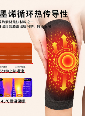 【发热理疗】石墨烯发热防寒护膝
