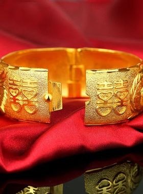 结婚订婚龙凤喜镯中式婚礼必备