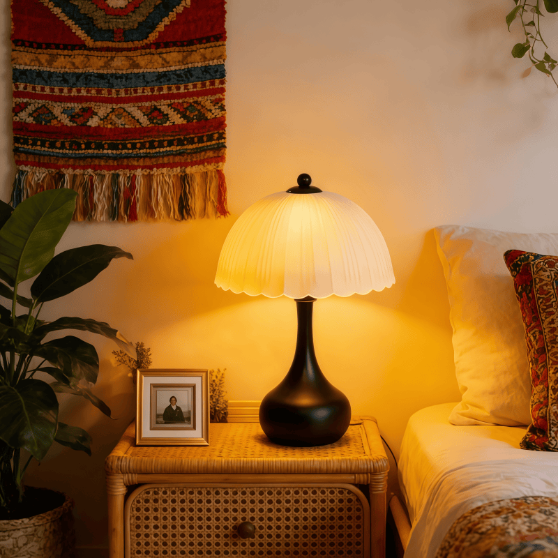 美式复古台灯卧室床头灯少女温馨床头小夜灯触摸灯房间高颜值遥控,淘宝优惠券,粉丝福利购,淘宝优惠卷