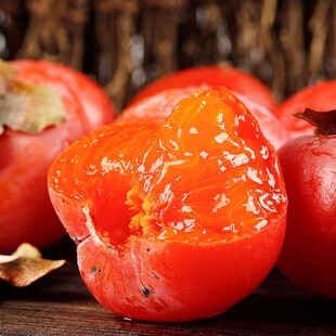 下拉+金币9.44!陕西火晶柿子30枚