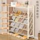 Can hold the shoe rack behind the door