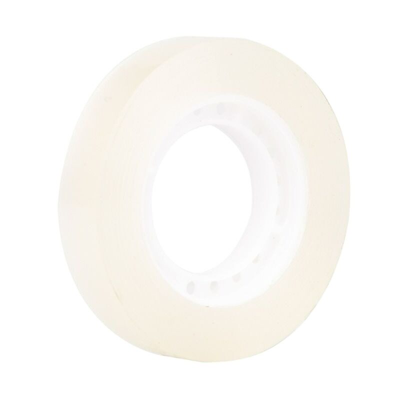 【透明胶带小卷5卷】胶条学生用宽胶纸细窄强力高粘度超强切割器办公封口文具小号胶布错题不留胶可粘字神器