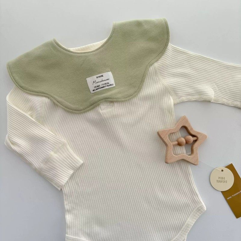 ins同款纯棉宝宝围嘴双面婴幼儿防吐奶口水巾A类围兜防水格子波点,淘宝优惠券,粉丝福利购,淘宝优惠卷