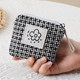 Mini makeup bag lipstick coin wallet ins Feng Waffle portable cosmetics student Bluetooth headphone storage bag