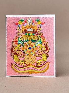 粗矿砂唐卡可换图唐卡国不锈钢