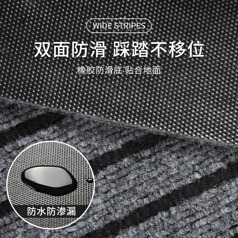 入户门地垫大门口进门室外脚垫子进户门防滑耐脏地毯吸水裁剪室内 - 图1