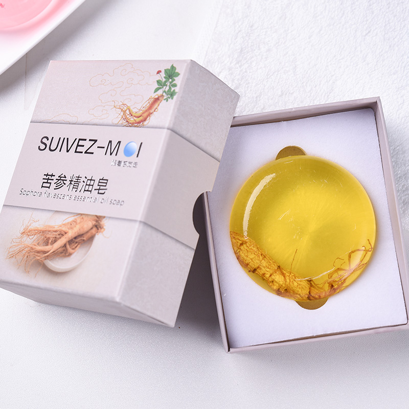 苦参除螨蜂蜜洗脸去螨虫背部手工皂 天天特卖工厂店香熏/精油皂