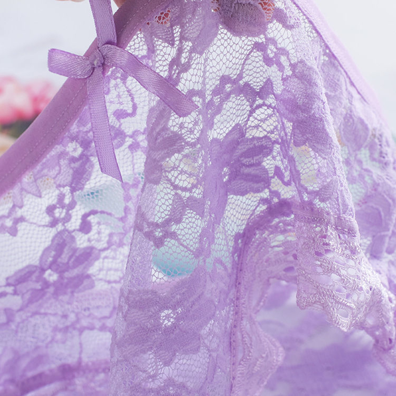 网纱蕾丝少女夏季性感透明无痕短裤 天天特卖工厂店内裤