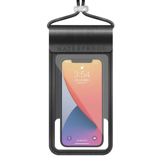手机防水袋可触屏游泳外卖专用潜水套挂绳挂脖密封袋拍摄拍照水下