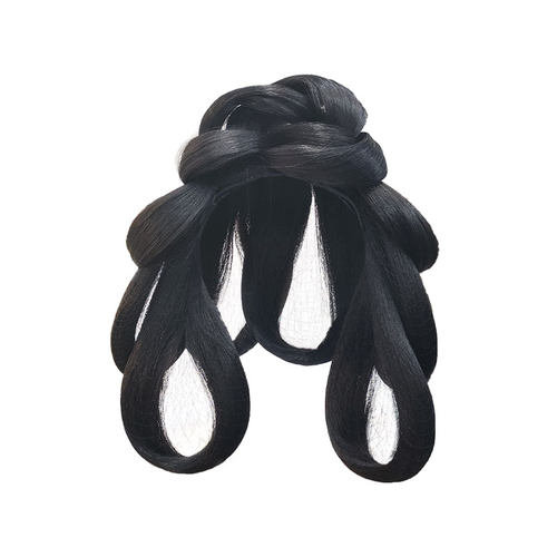 古装汉服假发一体式全套头饰古风发髻盘发明制发型日常垫发包发饰 - 图3