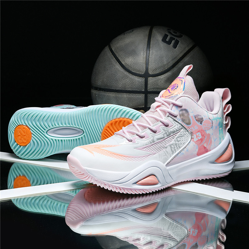 鸳鸯篮球鞋男2025新款夏季9岁13男孩防滑耐磨专业比赛训练球鞋,淘宝优惠券,粉丝福利购,淘宝优惠卷