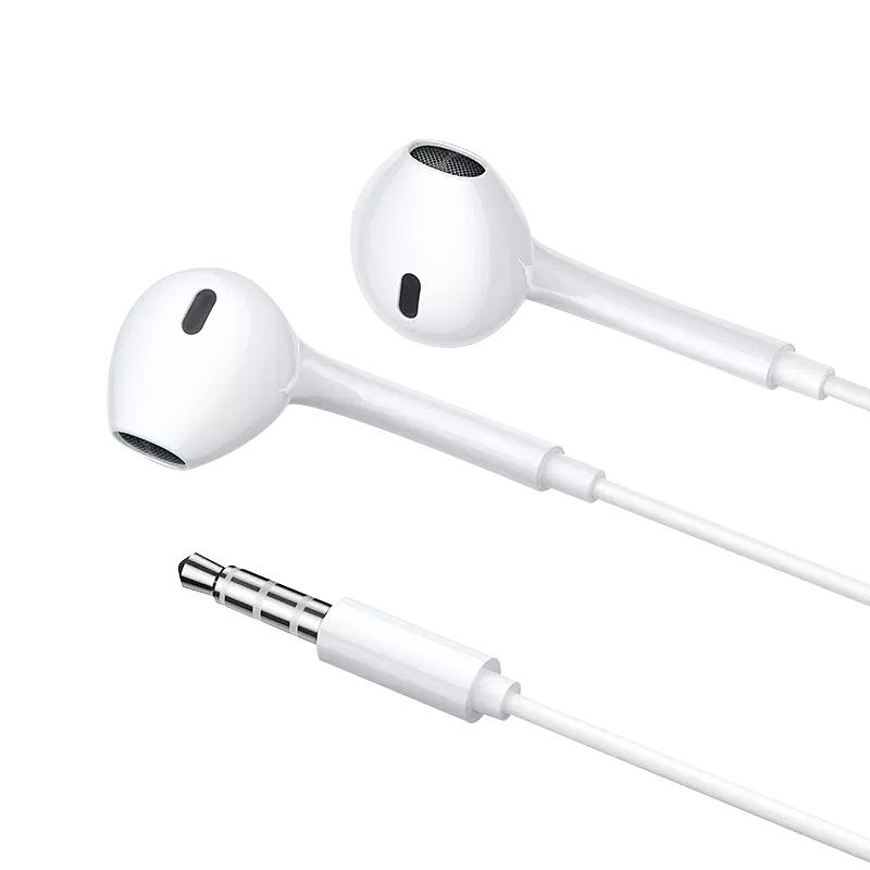 耳机有线typec接扁口3.5mm圆孔安卓适用oppovivo耳机线音质接口