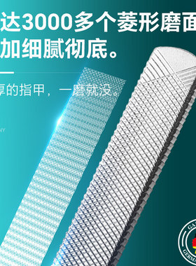 【一磨即亮⭐一冲即净】指甲锉刀