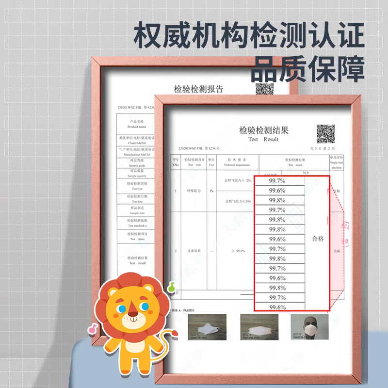 儿童口罩3到6岁8小孩12防护51专用0宝宝kn953d立体女孩10大童孩子-图2