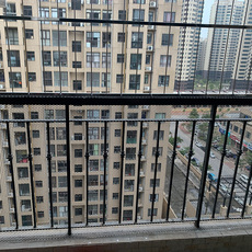 Защитная сетка 黑色阳台防护网防猫坠落儿童防掉窗户垫板安全网防盗窗塑料围栏网