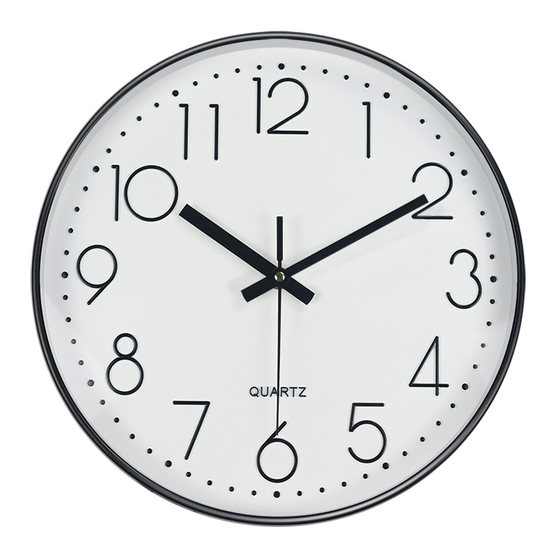 Wall clock for living room, simple Nordic fashion home
