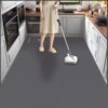 Quick-drying kitchen floor mats can be cut into thickened strips