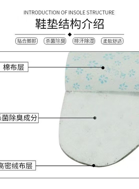 药防臭透气鞋垫|超5000次加购