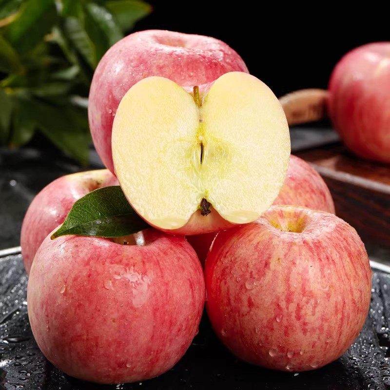 山东烟台栖霞红富士苹果5新鲜水果脆甜特产当季现摘整箱10斤苹果,淘宝优惠券,粉丝福利购,淘宝优惠卷