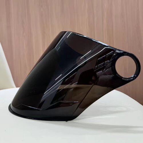 头盔配件大全新国标头盔防风镜高清透明耐磨头盔镜片头盔防晒面罩 - 图2